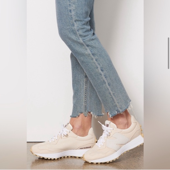 AGOLDE Women's Nico High Rise Blue Jeans Chewed Hem - Picture 5 of 16